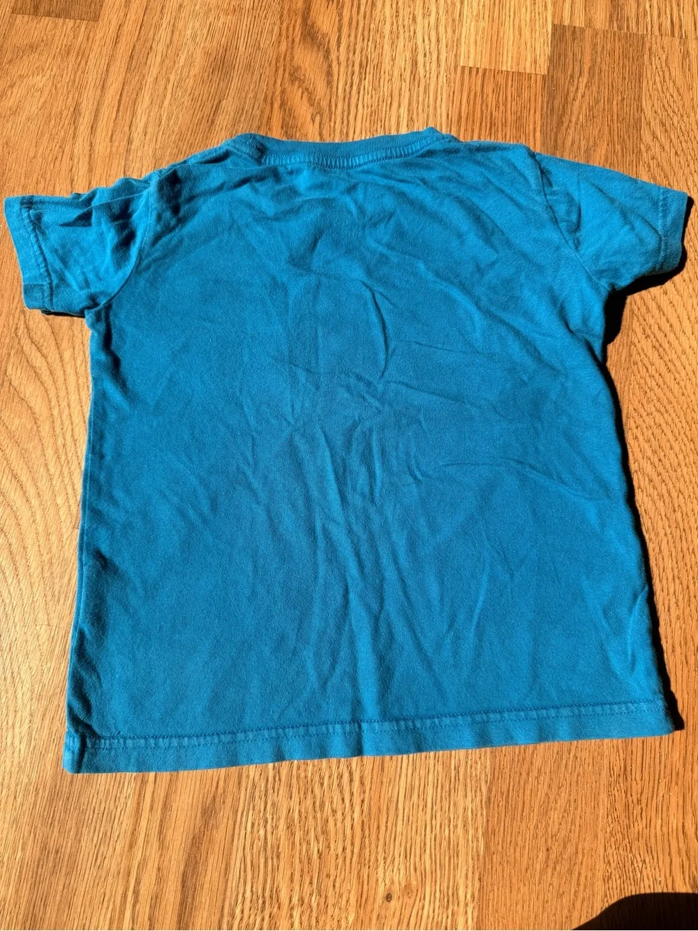 Boden Bright Blue Ship-in-Bottle Tee 4-5y